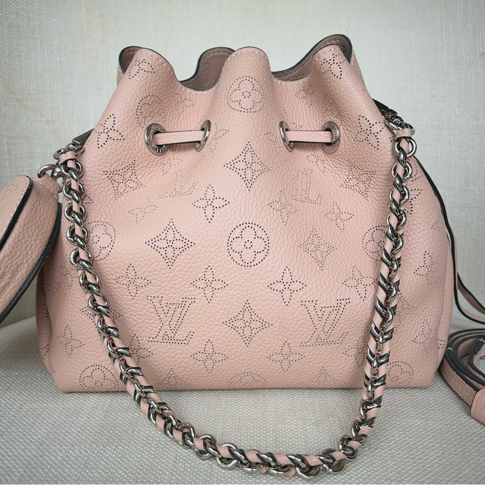 ❌SOLD❌LOUIS VUITTON Bella Mahina Leather Monogram Pink Jasmin Handbag